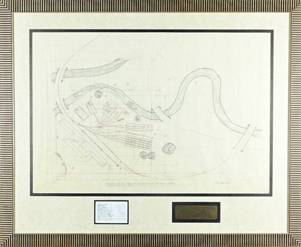 Walt Disney's "Mickey Mouse Park" Blueprint